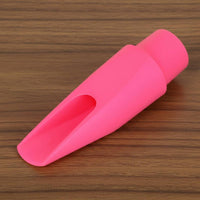 Pink Alto Sax Mouthpiece Easy to Play Alto Sax Mouthpiece Bright Color Design