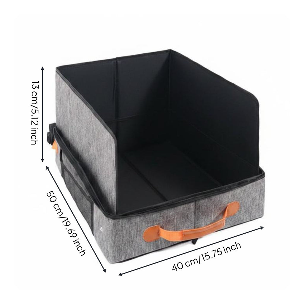Foldable Feline Litter Box Collapsible Pet Supplies Waterproof Water-Resistant