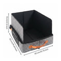 Foldable Feline Litter Box Collapsible Pet Supplies Waterproof Water-Resistant