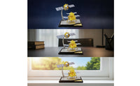 Spacecraft Model with Stand Alloy for Space Enthusiasts