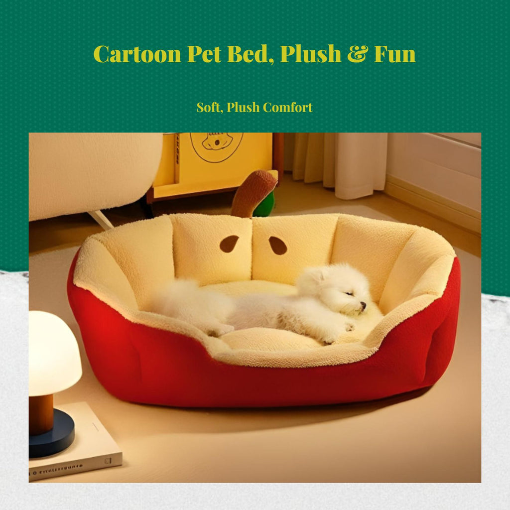 Calming pet bed, warming sofa for small dogs and cats