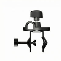 Audio Clamp Matte Black Desk Clamp Adjustable for Round Tube, Streamers
