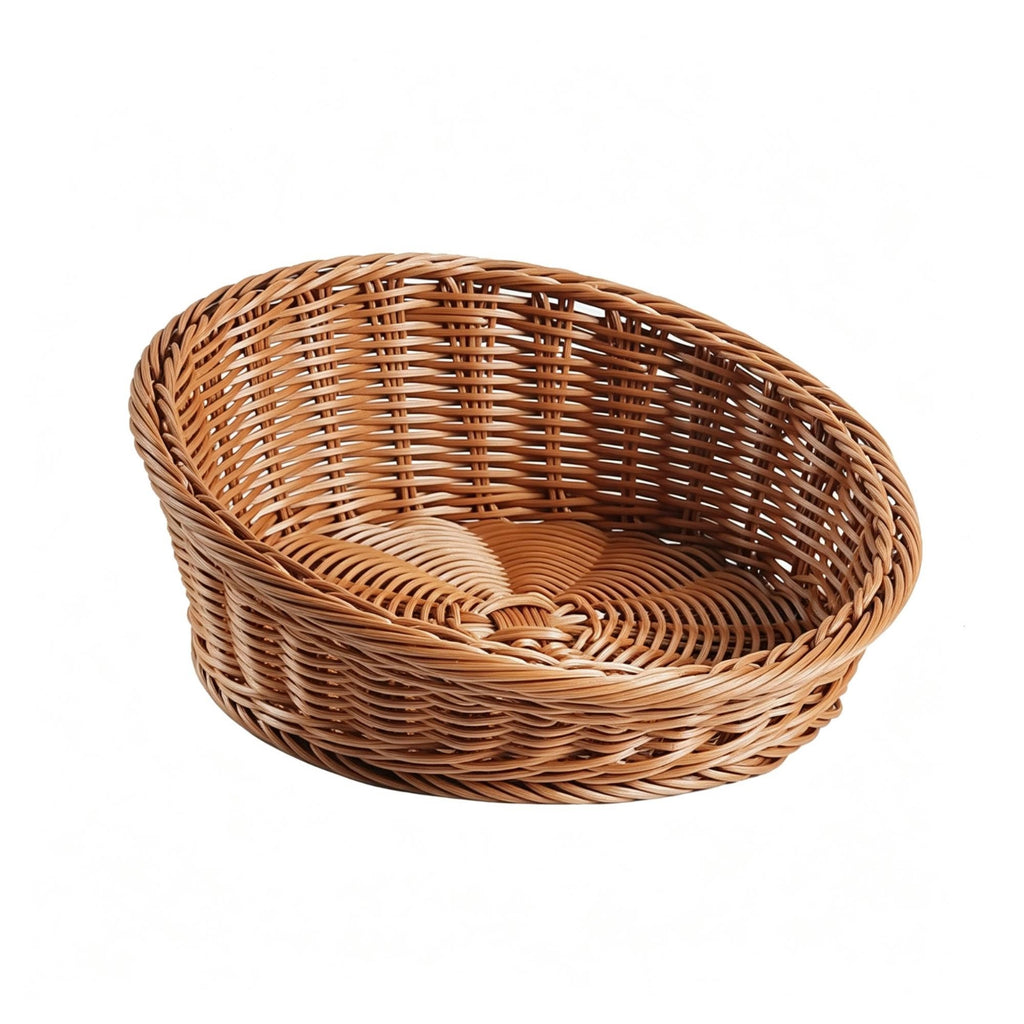 Rattanpet-Style Bed Slantedaccessible Pet Bed Scratch Pad Animal Furniture