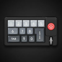 Programmable Numpad with Joystick Hot-Swappable Switches for Gamers, Designers