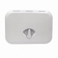 Marine Deck Cover Textured Rectangle Hatch Lid Screw-Mounted