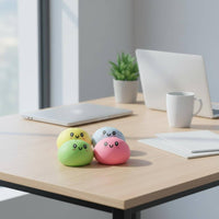 4 Pieces Steamed Bun Toy Rounded Cartoon Figure Long-Lasting