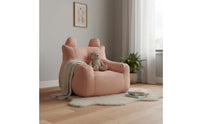 Cute Cartoon Sofa Lightweight Soft Floor Chair Pre-Assembled for Playroom
