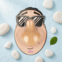 Nose-Shaped Stress Toy Portable Silicone Safe Materials
