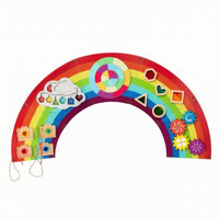 Wall-Mounted Busy Board Fine Movement Children's Learning Hand-Eye Coordination