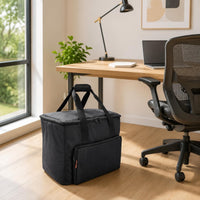 Display Carrying Case Top Handle Desktop PC Carrying Case Padded Computer Storage Bag for Moving