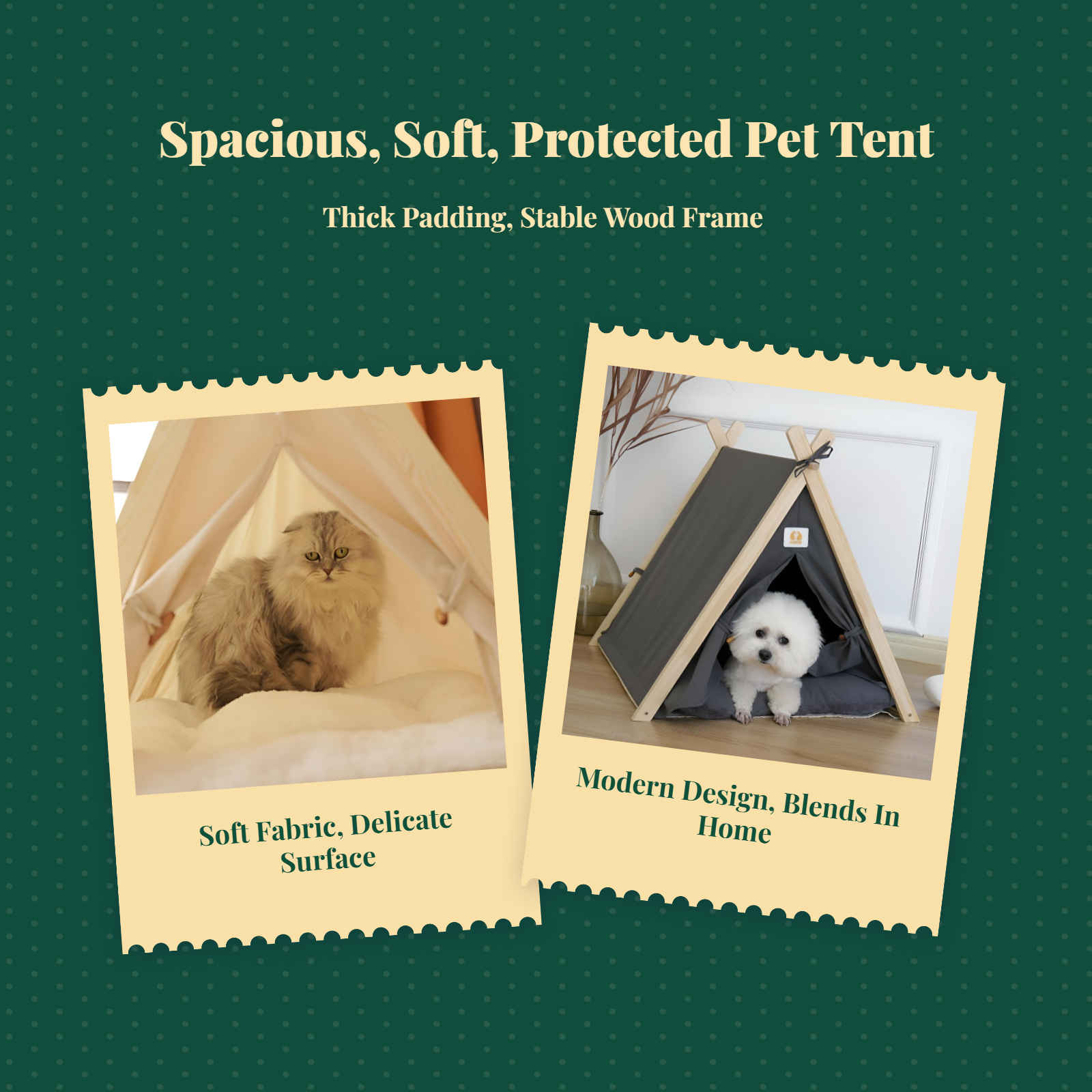 Cat tent bed: breathable privacy