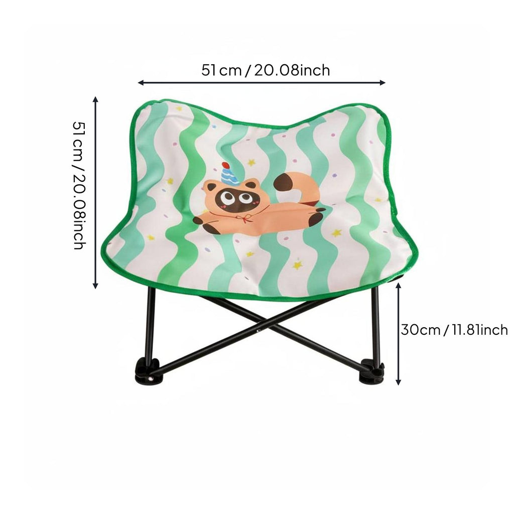 Portable Pet Camp Bed Water-Resistant-Proof Elevated Dog Bed Removable And