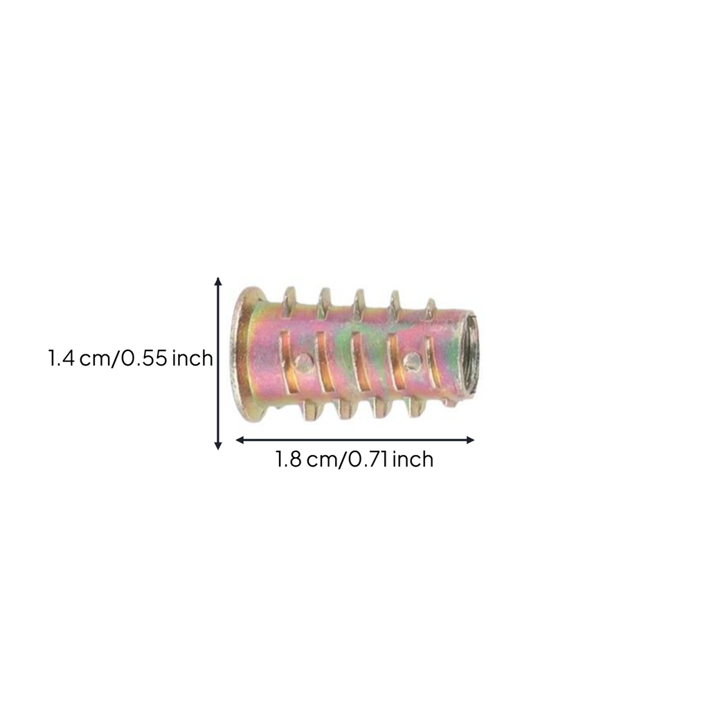 6mm 8mm Hex Socket Head Cap Furniture Screw, sturdy Barrel Nut, zinc coated, for infant cot, cabinet, table, chair, assorted specifications