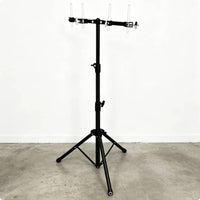 Adjustable Cowbell Stand Space-Saving Cowbell Combo Stable Base to Transport Musical Gear for Drummers, Studio