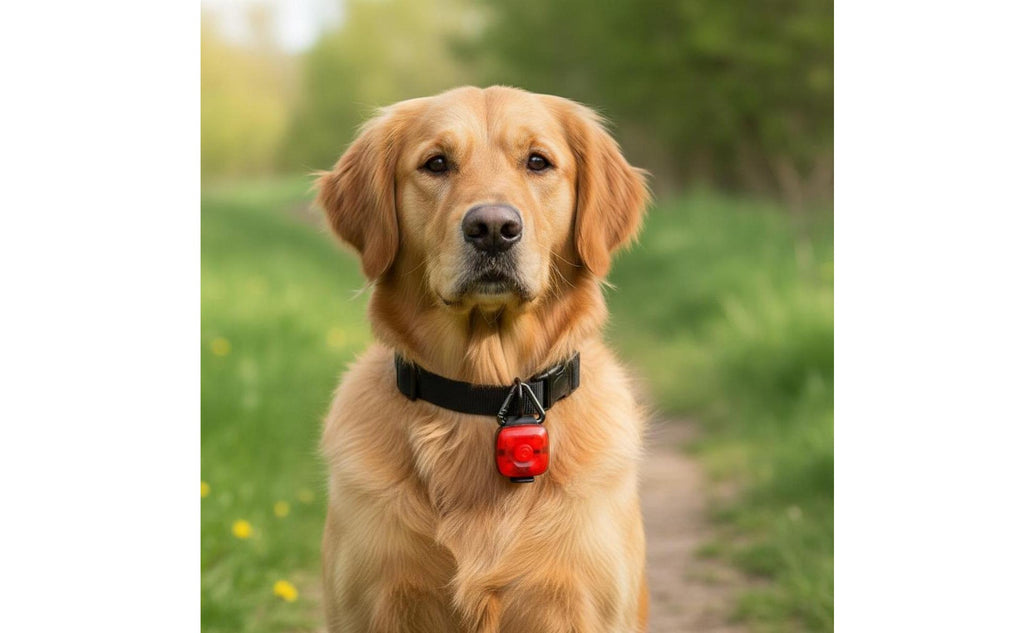 Rechargeable Dog Walking Light Lightweight Glowing Pet Attachment for Camping
