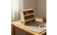 Mini Bread Cabinet Simulation Type Dollhouse Bakery Shelf Realistic Realism