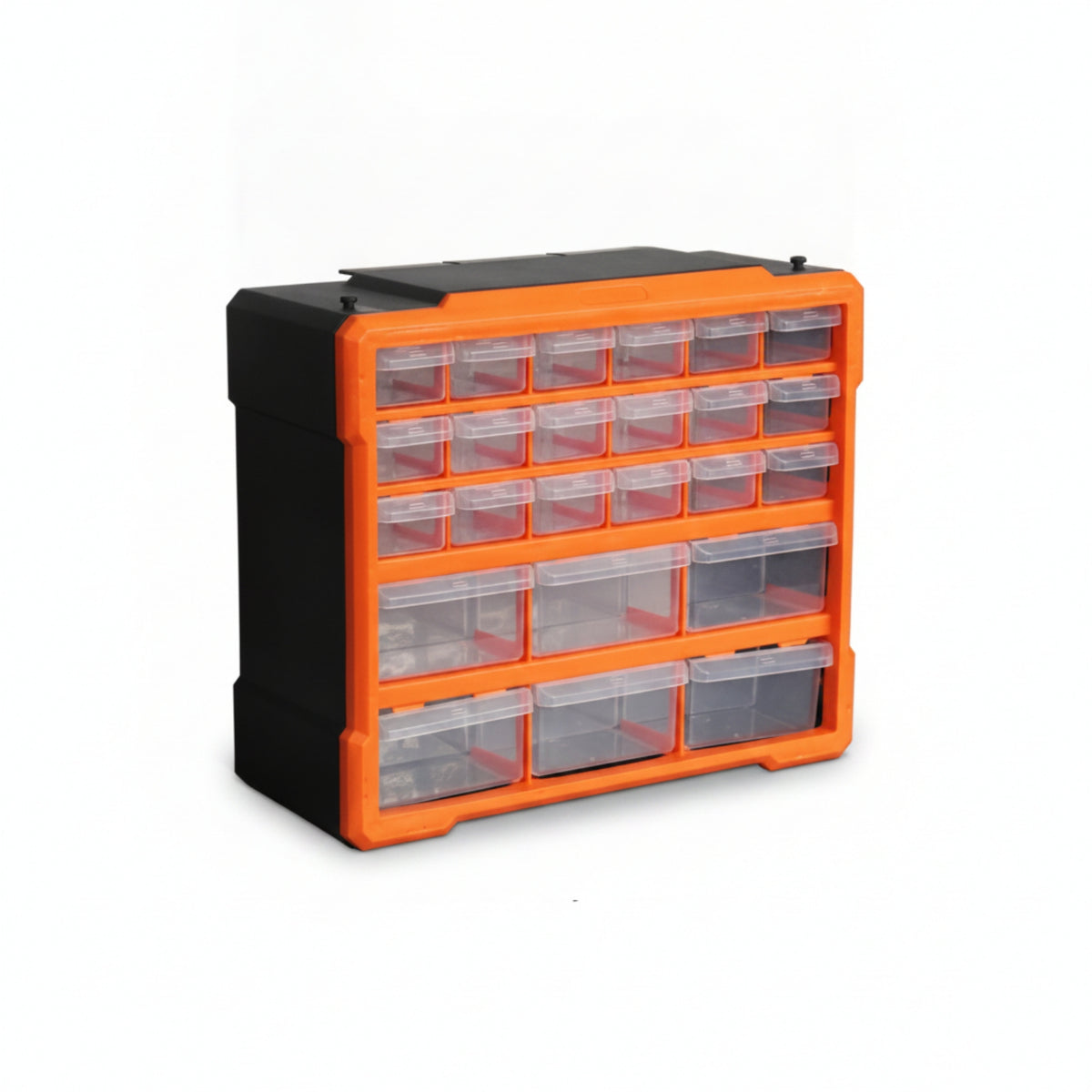Drawer Parts Cabinet Removable Dividers 24-Drawer Parts Cabinet for Craft Room