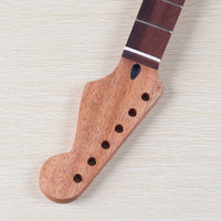 ST6X Electric Guitar Neck Long-Lasting Build Hardwood Guitar Neck Polished
