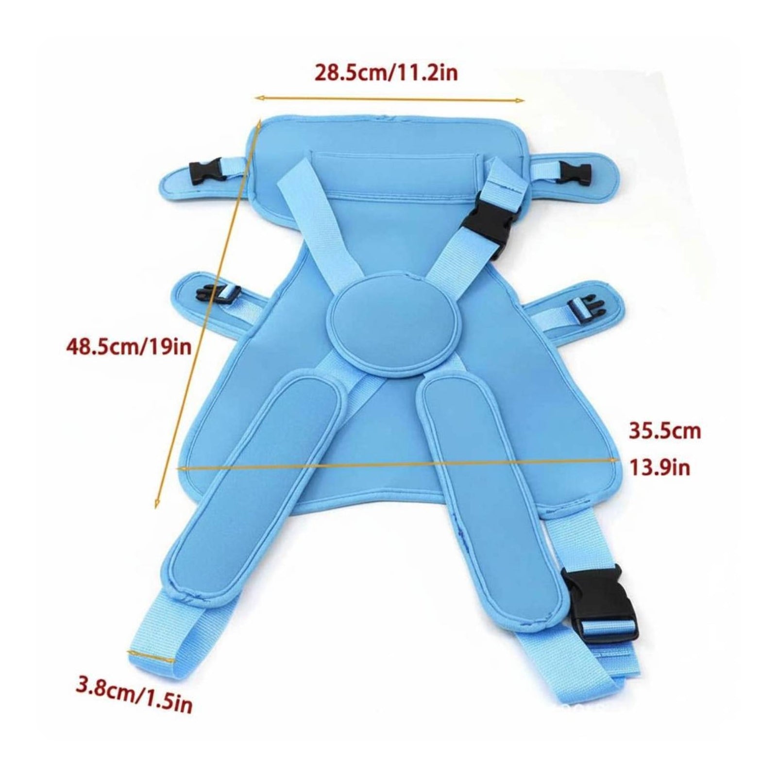 Baby Swimming Harness Adjustable Neoprene Swimming Harness Plastic Buckles