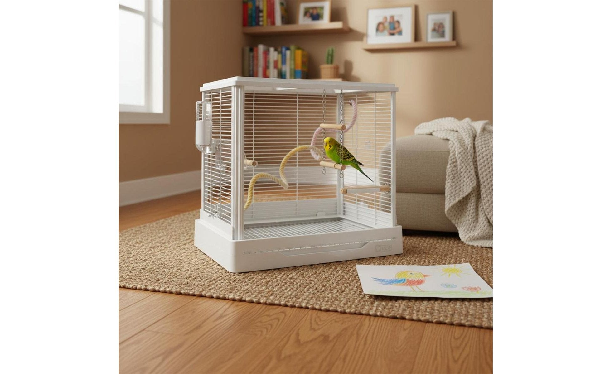 Parrot Enclosure Anti-Splash Pet Home Easy to Clean