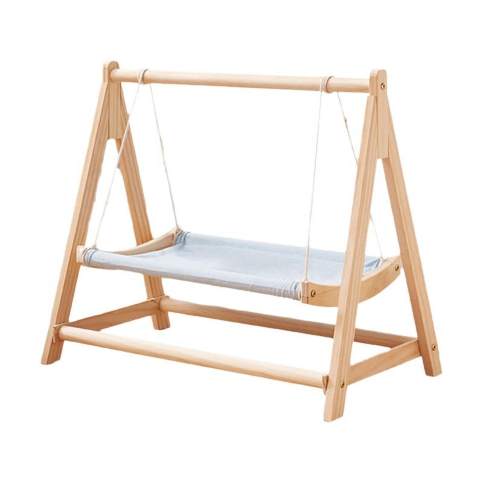 Breathable wood pet bed