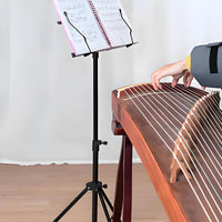 Adjustable Height Music Stand Heavy Duty Folding Sheet Music Stand for Rehearsal