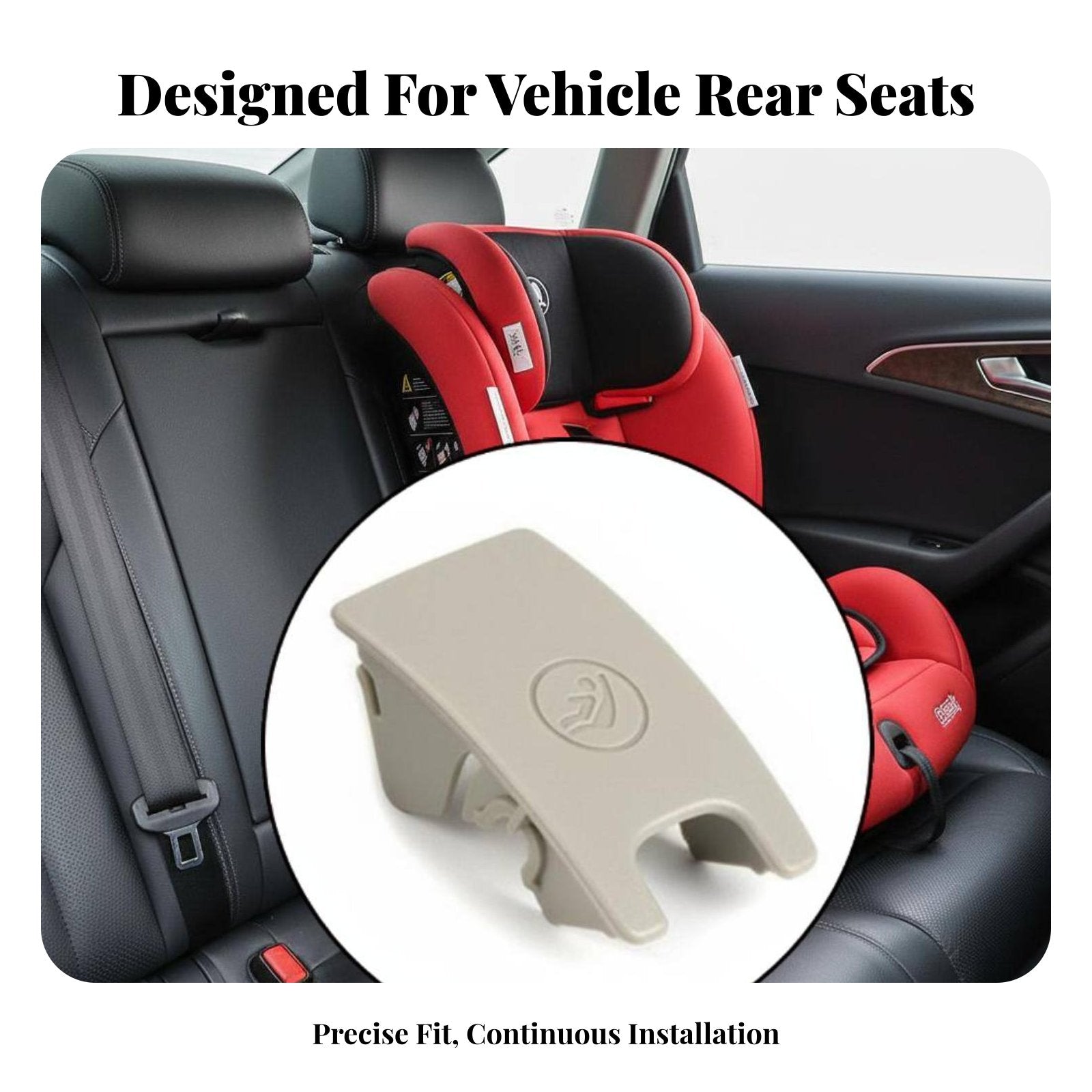 Child Seat Anchor Cover Anchor Cover Direct Replacement Child Safety Component long-finaling