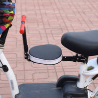 Electric Bike Child Seat Anti-Slip Handrail Front Mount Child Bike Seat