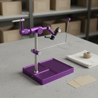 Fly Tying Vise Easy to Adjust Tabletop Fly Tying Vise 3 Mm Jaw Opening