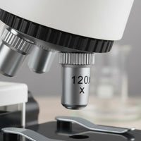 1200x Microscope Kit Blank Slides Visual Microscope Experiment Set Safe Plastic