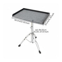 Wooden Percussion Work Table Multi Function Drum Accessory Stable Mount Mounting Percussion Tray Stand for Rehearsal