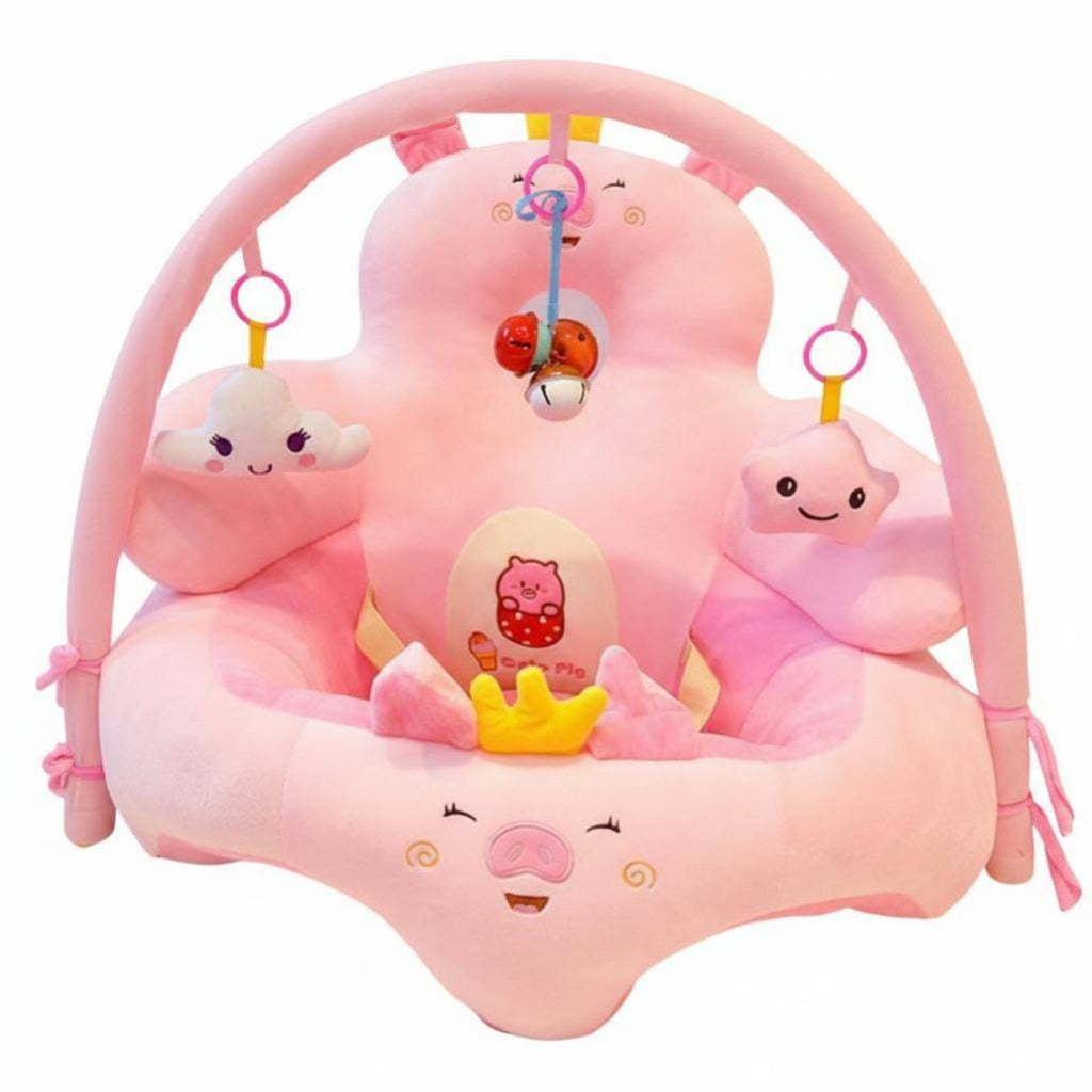 CreatureShaped Baby Sofa Anti-Tip Design CreatureShaped Soft Fabric Chair