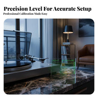 VTA Azimuth Ruler High-Quality Acrylic Tonearm Alignment Gauge Precision Crafted