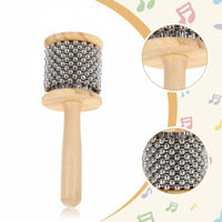 Cabasa Stainless Steel Beads African Cabasa Lightweight for Beginners