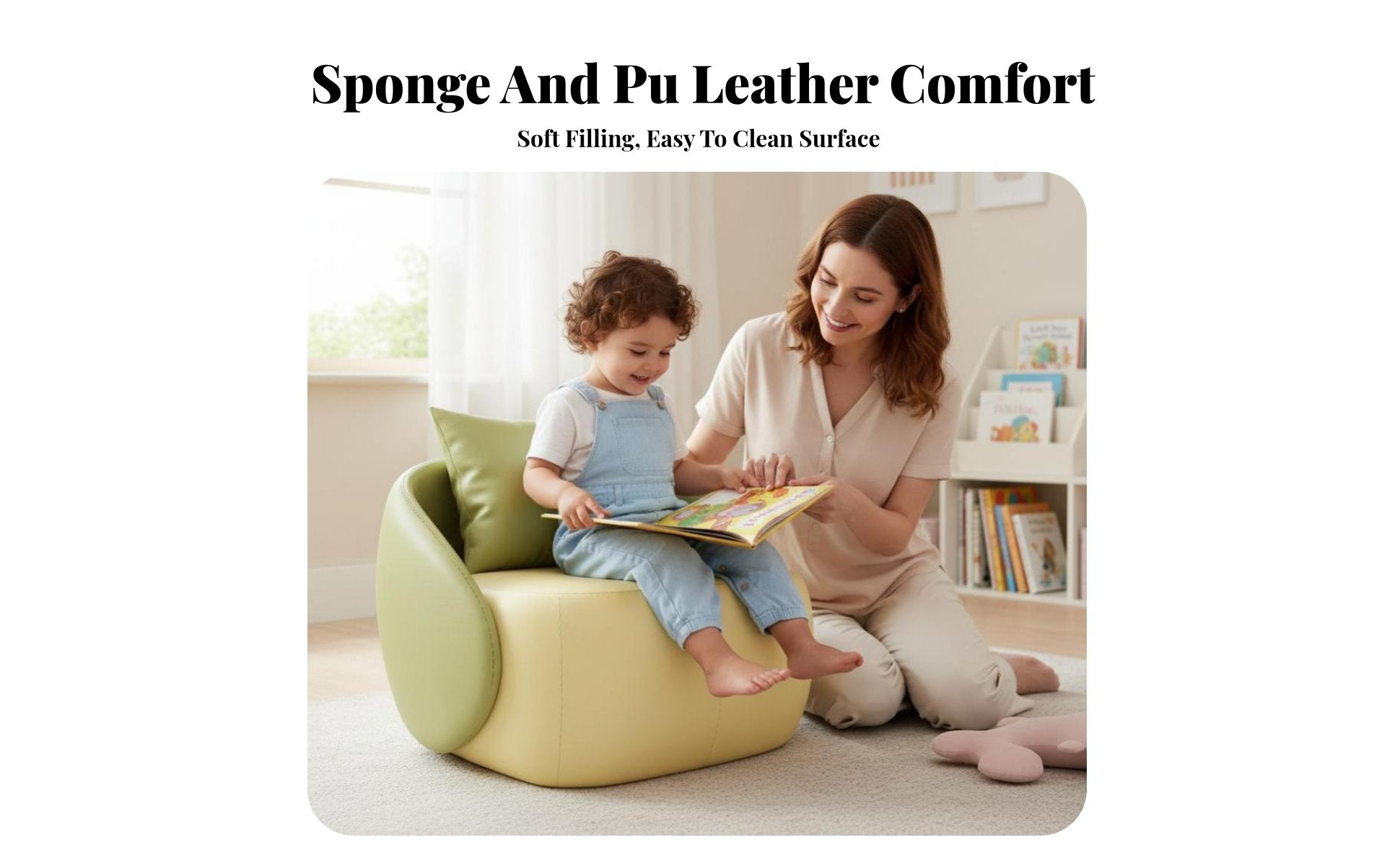 soft Character Armchair Adorable creature Design childs' Furniture long-lasting Foam Construction for Infants, Preschoolers