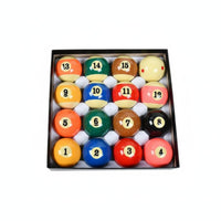 16 Pieces 16-Ball Billiard Set Long-Lasting Regulation Pool Balls Accurate