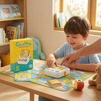 Card-Based Learning Toy Compact Educational Device Light Bar for Desk Play
