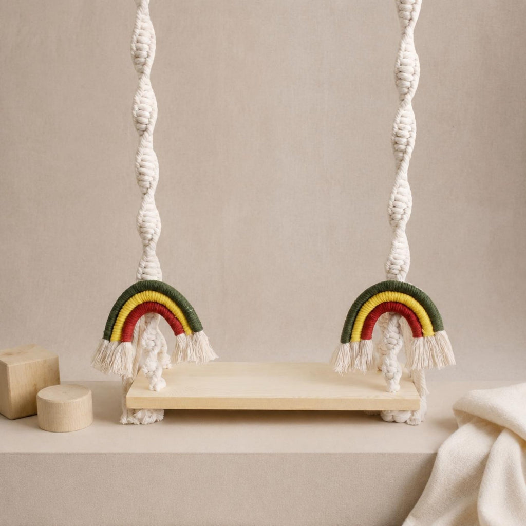 Baby Photo Swing Handmade Woven Baby Swing Stylish for Infants