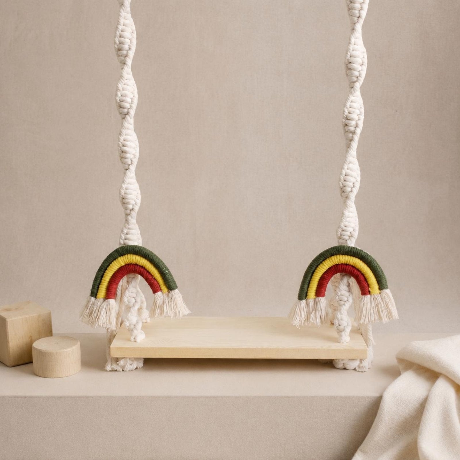 Baby Photo Swing Handmade Woven Baby Swing Stylish for Infants