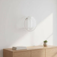 Wall Mount Display Box Internal Shelf Home Storage Plastic