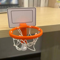 Mini Desktop Basketball Hoop Creative Design Desktop Basketball Game Gift Idea Mini Desk Hoop for Study Table