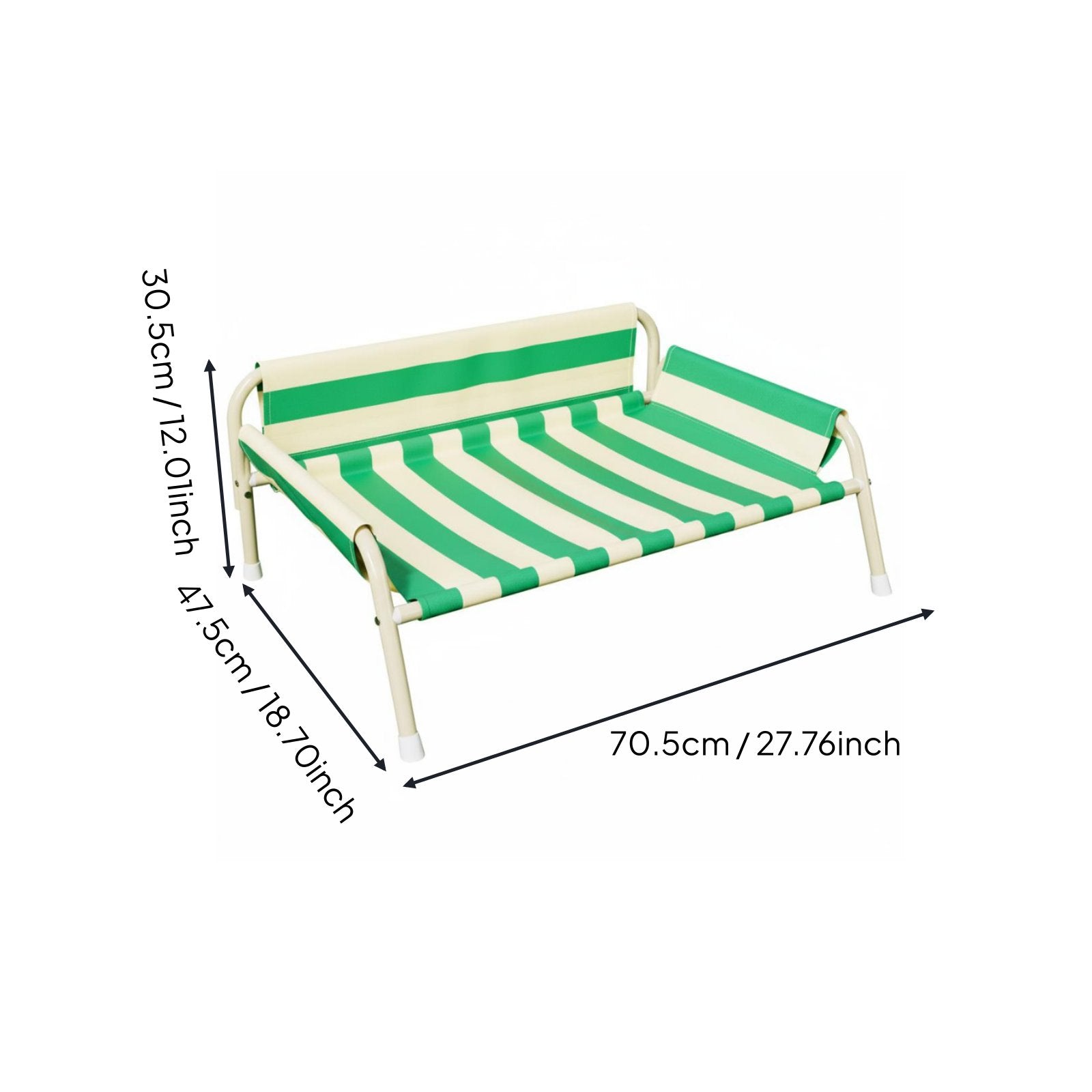 Elevated Dog Bed Water-Resistant-Proof Raised Pet Cot Long-Lasting for Indoor