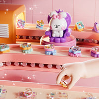 77 Pieces Sticker Art Craft Kit Develops Creativity Kids Keychain Creator