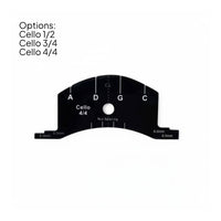 Violin Bridge Template Precise Measurement Acrylic Bridge Repair Template