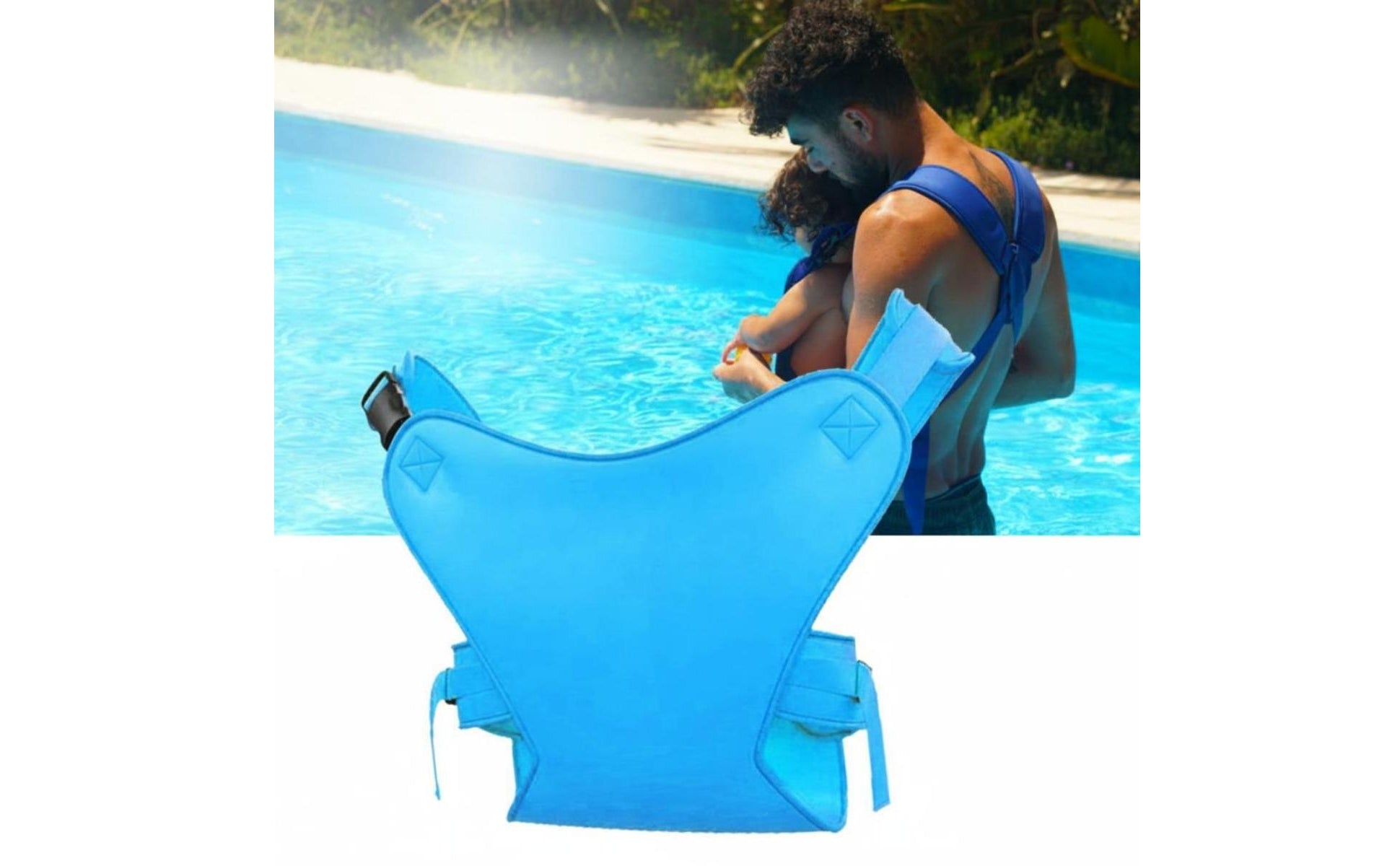 Baby Swimming Harness Adjustable Neoprene Swimming Harness Plastic Buckles