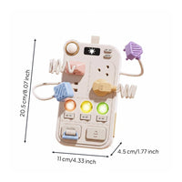 Socket Toy Hand-Eye Coordination Plug Board Toy Sensory Play for Young Children