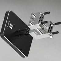 Handheld Modeling Vise Aluminum Alloy Handheld Mini Vise Lightweight Detachable Bench Clamp for Crafters