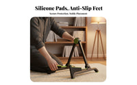 Foldable Guitar Stand Compact Folding Guitar Stand Lightweight for Traveling Artists, Beginners, Travel, Studio, Stage Performance
