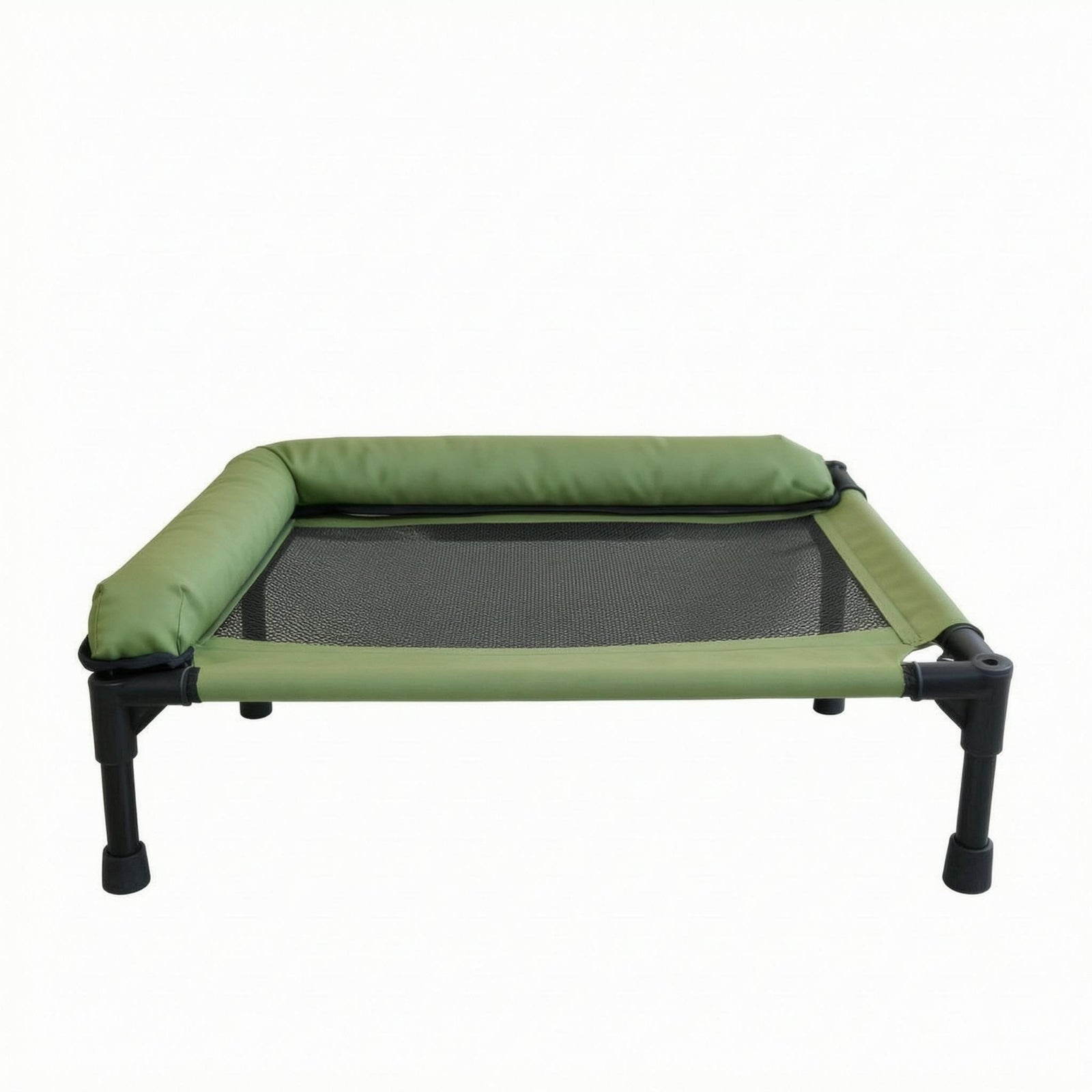 Raised Pet Bed Iron Frame Mesh Pet Bed Skid-Resistant Feet
