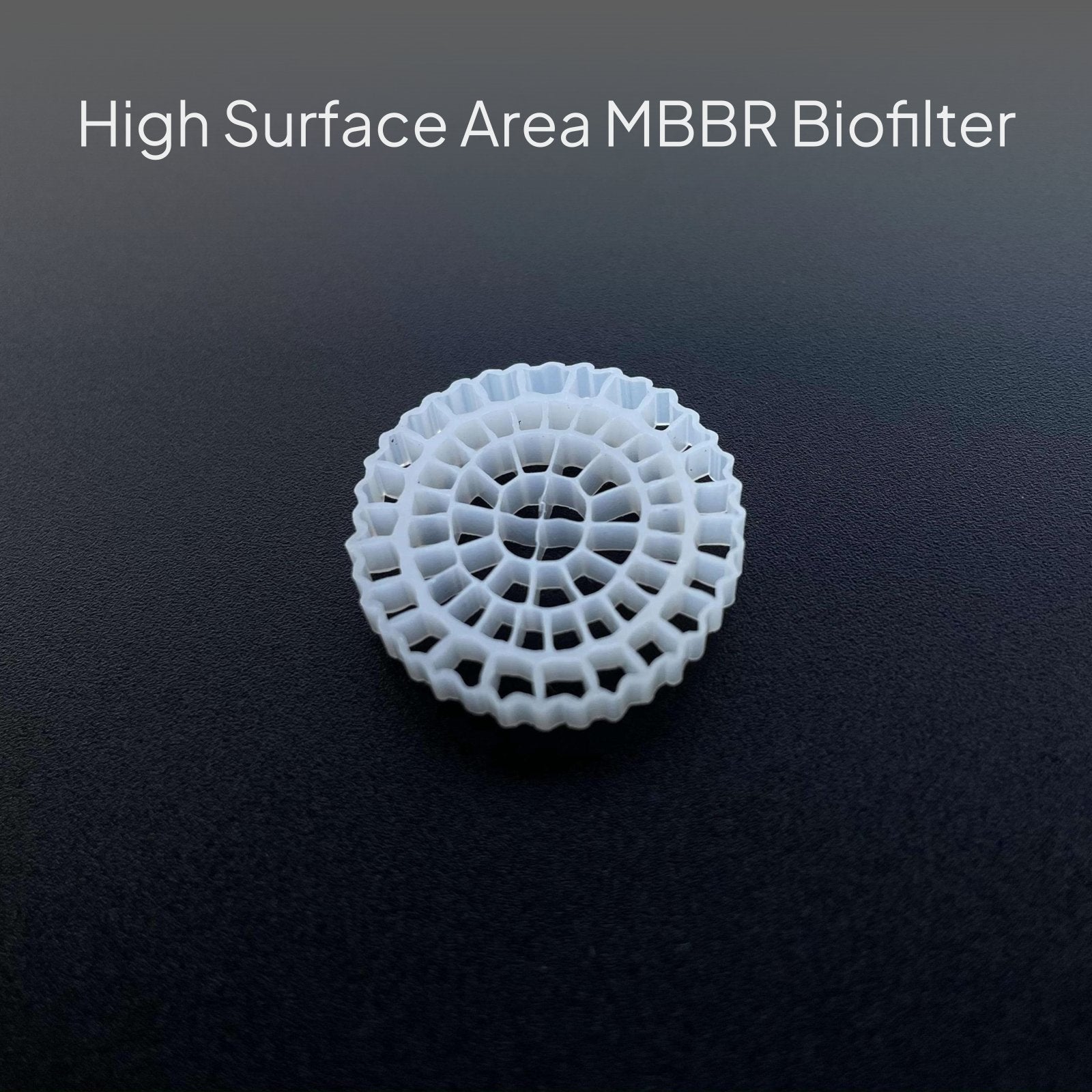 MBBR Biofilter Media High Surface Area MBBR Media Promotes Biofilm Growth Fluidized Bed Filler for Aquaculturists, Aquarium Hobbyists, Aquaculture